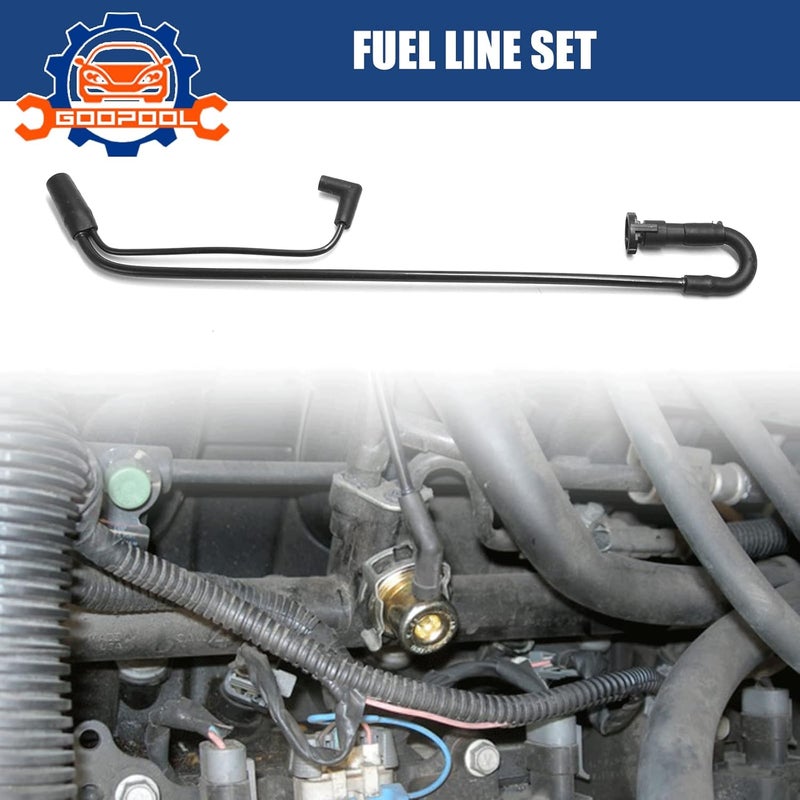 Goopool Fuel Pressure Regulator Vacuum Vapor Canister Purge Harness Hose Compatible with Buick Century/Pontiac Grand Prix 1998-2005 3.8L Replaces # 24506640 - Image 3